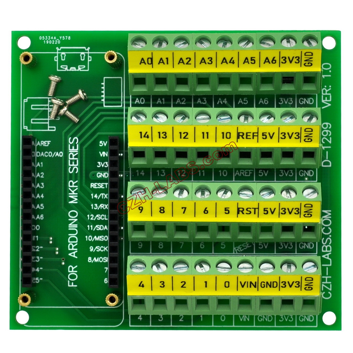 Arduino Micro Breakout Board